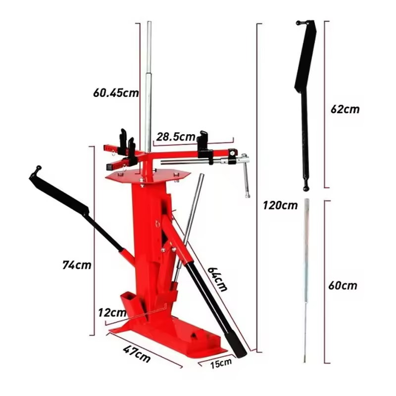Tire Changer Machine - 売れ筋商品 分解簡単 格安 ポータブル 手動式 自動車・バイク用タイヤチェンジャー