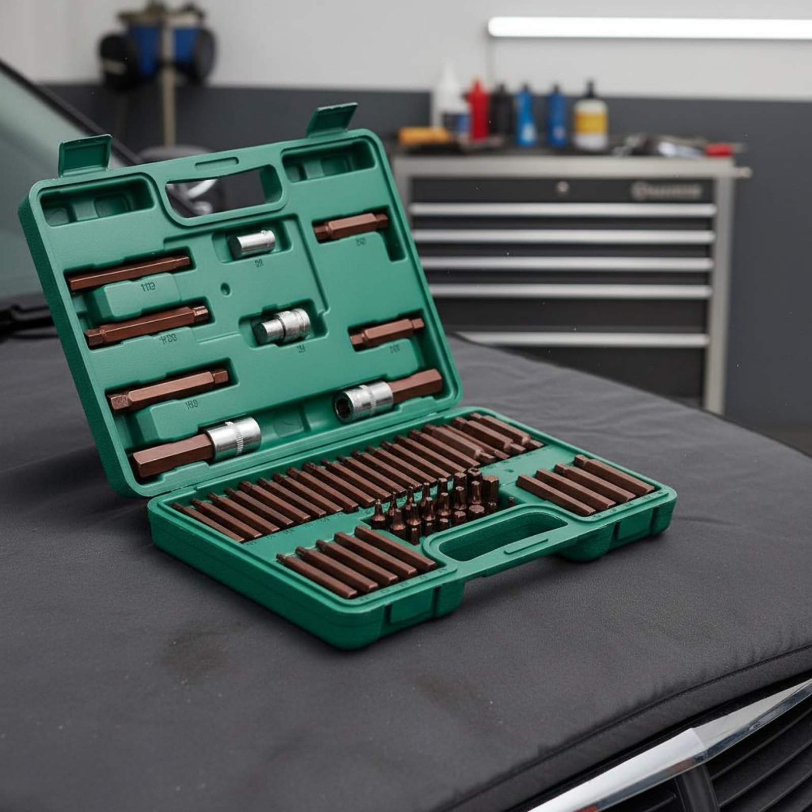 60ピース スタードライブビットセット S2合金鋼 スタード - Auto Repair Shop In のレビューと価格